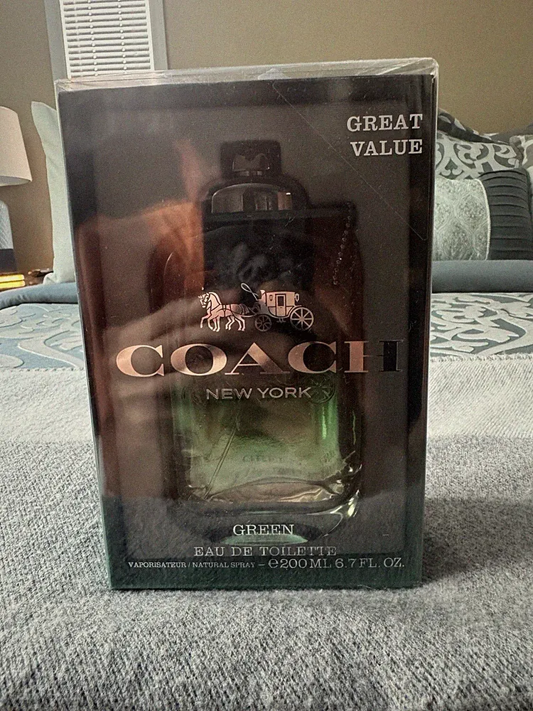 Coach Green Eau de Toilette Spray 6.7 fl oz 200ml Full Size Fragrance