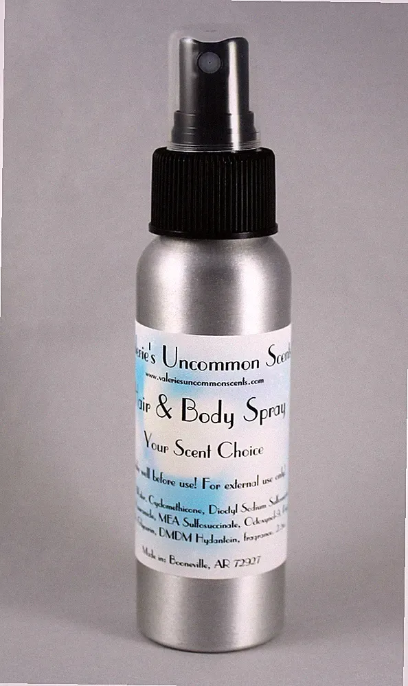 Green Apple scented HAIR & BODY PERFUME FRAGRANCE SPRAY MIST 2.5oz