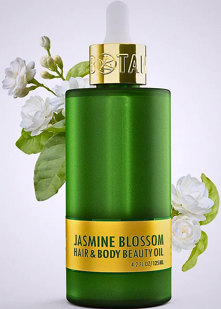 Jasmine Blossom - Hair & Body Beauty Oil - Jasmine Natural Fragrance - 4.2 Fl Oz