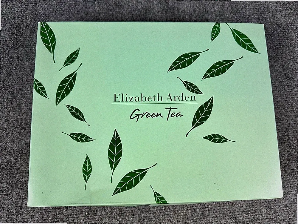 Vintage Elizabeth Arden Green Tea Gift Set Perfume Lotion Shower Gel 2016