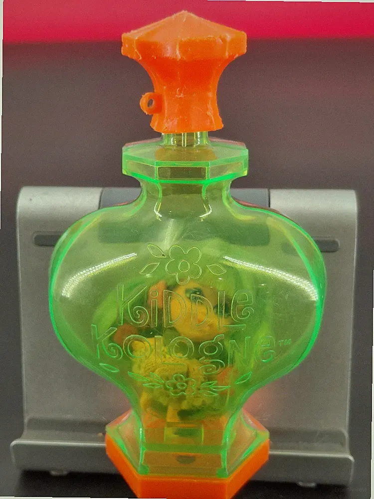 Vintage Kiddie Kologne Doll Green Hair Perfume Bottle Toy Character Figure